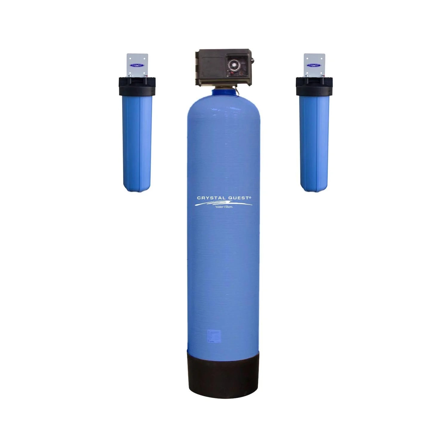 Crystal Quest High Flow Whole House Water Filter - 20 GPM Standalone (4 Bathrooms)