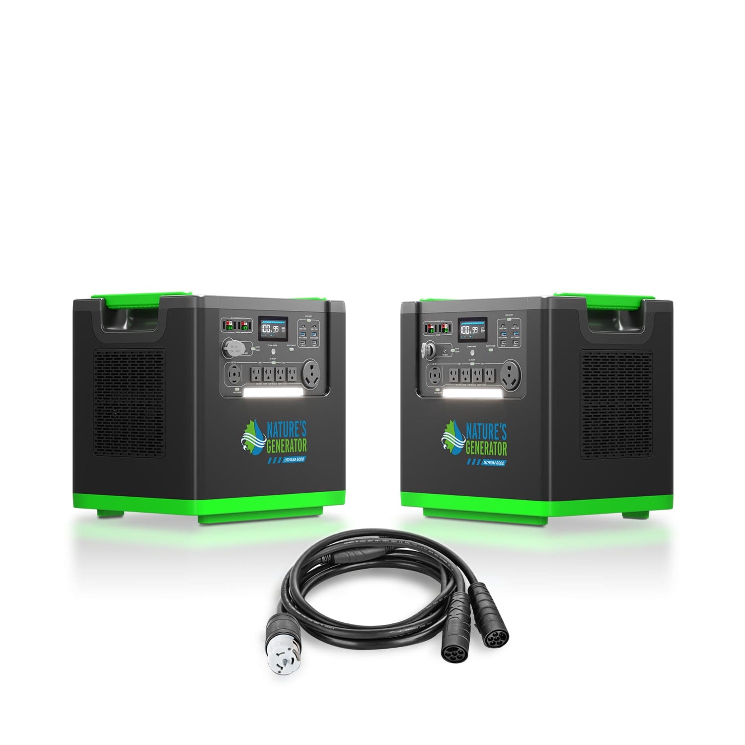 Nature's Generator Lithium 6000 Power Station | 6000W Whole-Home Backup product image