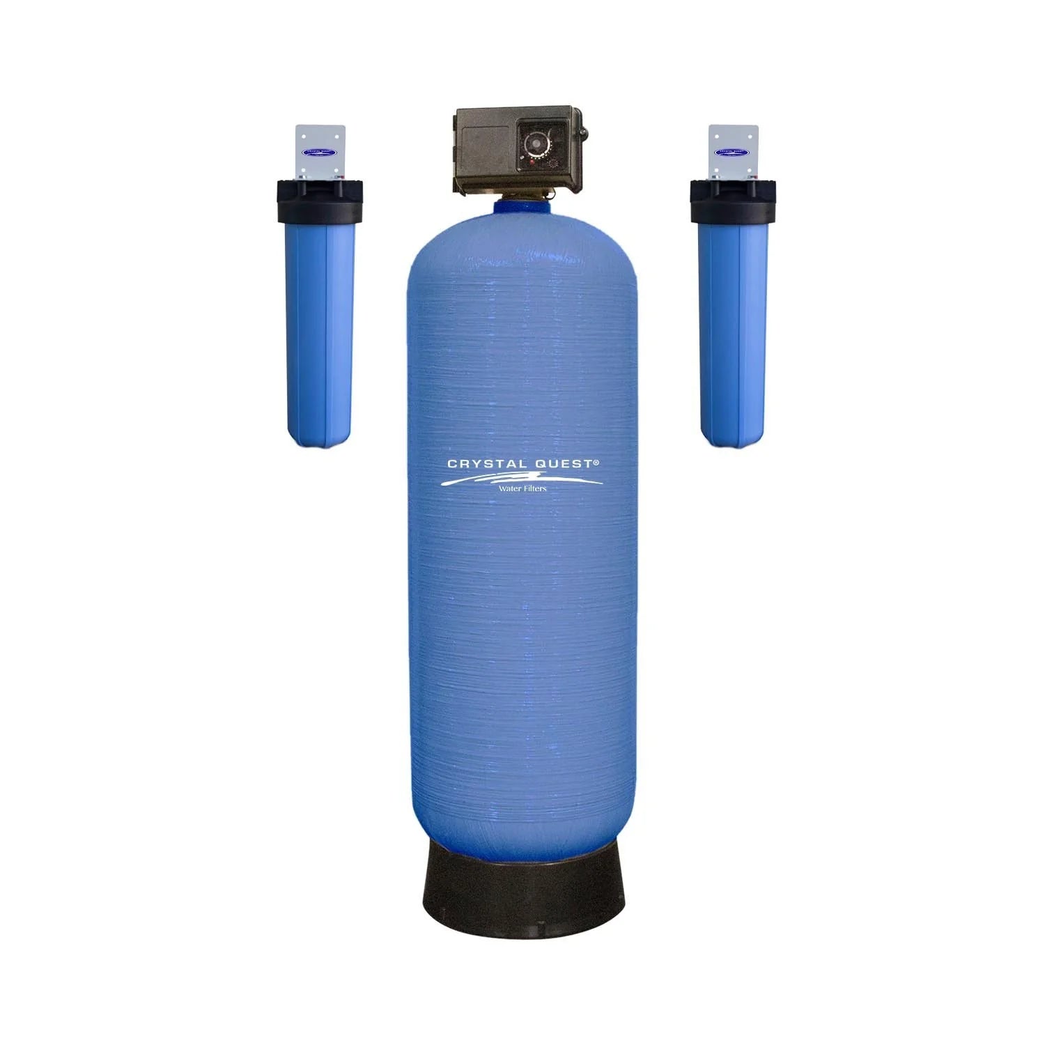 Crystal Quest High Flow Whole House Water Filter - 35 GPM Standalone (6+ Bathrooms)