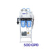 Crystal Quest 500 GPD Whole House Reverse Osmosis System Standalone Unit Front View