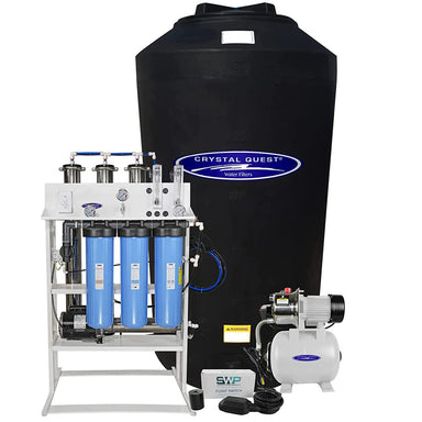 Crystal Quest Crystal Quest 5,000 GPD Whole House Reverse Osmosis System - system overview