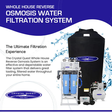 Crystal Quest Crystal Quest 5,000 GPD Whole House Reverse Osmosis System - tank detail
