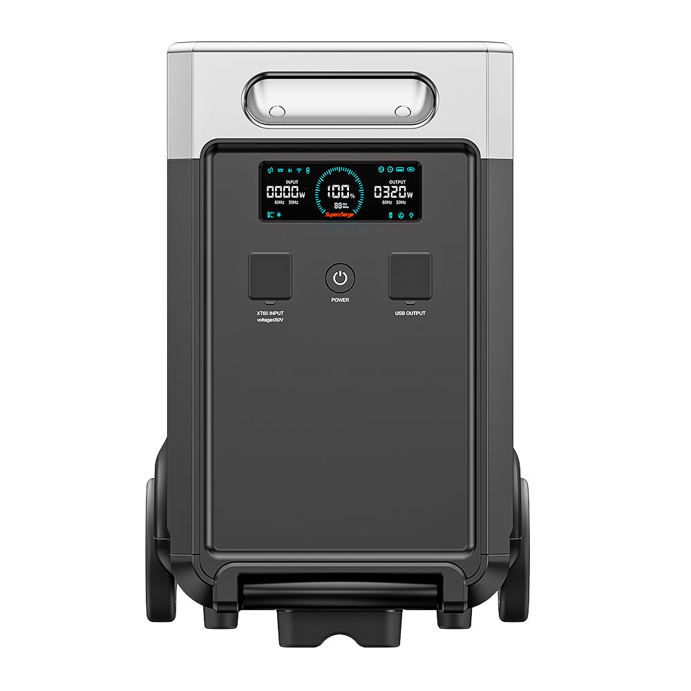 Aferiy P310-B expansion battery ports -- USB-A QC3.0 USB-C PD 100W car port