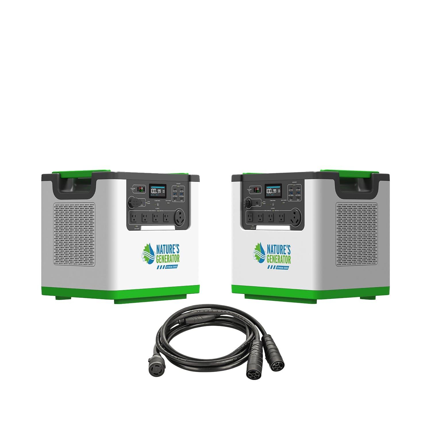 Nature's Generator Lithium 3600 Power Station | 3600W Backup Power product image