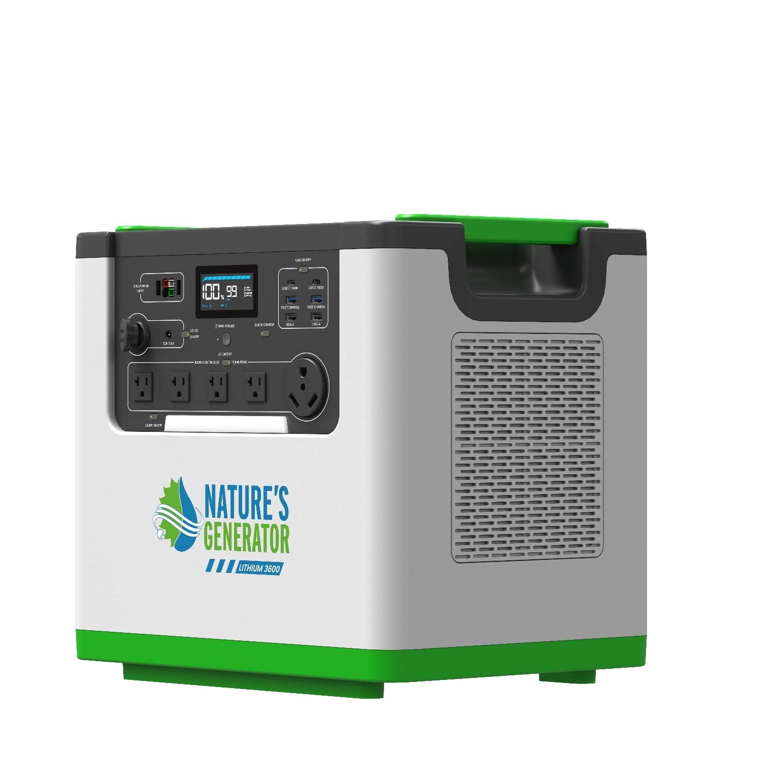 Nature's Generator Lithium 3600 Power Station | 3600W Backup Power product image