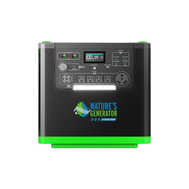 Nature's Generator Lithium 6000 Power Station | 6000W Whole-Home Backup product image
