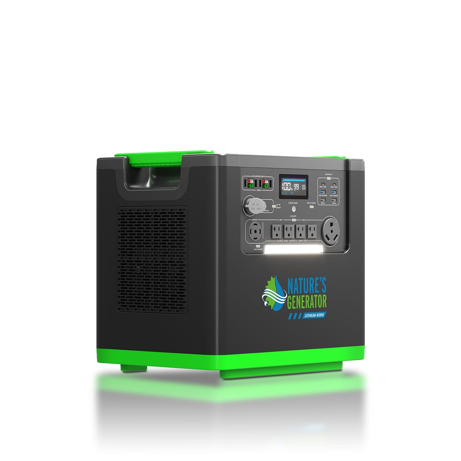 Nature's Generator Lithium 6000 Power Station | 6000W Whole-Home Backup product image