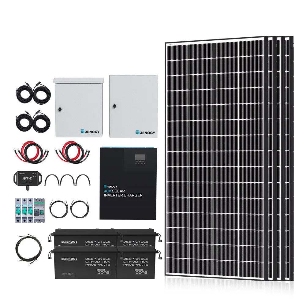 Renogy 1200W 2500W cabin solar kit 9.6kWh - image 9
