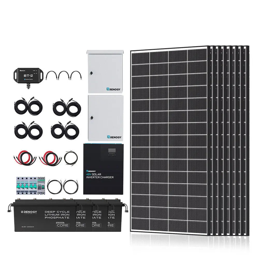 Renogy 1200W 2500W cabin solar kit 9.6kWh - image 12