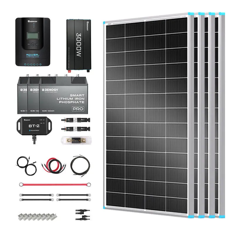 Renogy 800W complete solar kit 3.6kWh LiFePO4 - image 9