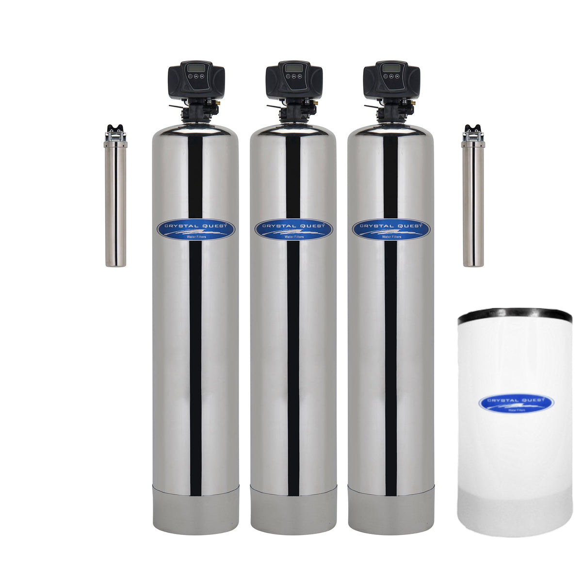 Add SMART Filter and Softener / Stainless Steel / 1.5 cu ft