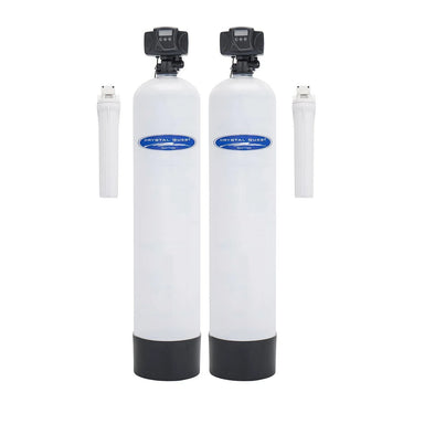 Crystal Quest Fluoride Filter with SMART Filter Add-On - Fiberglass Tank