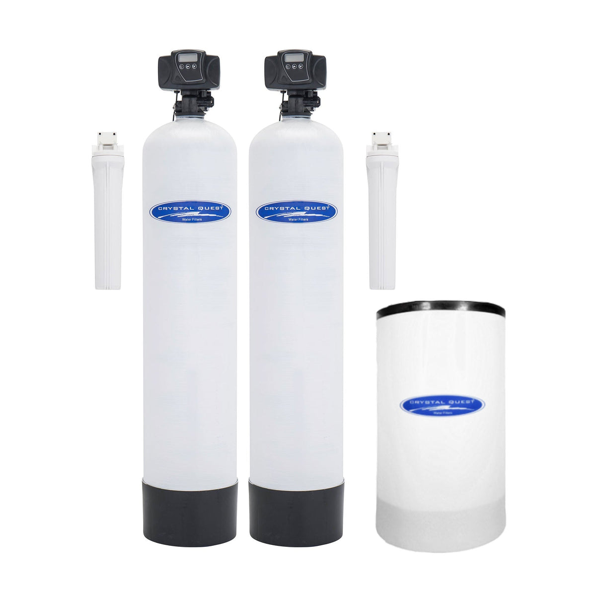 Crystal Quest Tannin Whole House Water Filter with SMART Filter Fiberglass Configuration