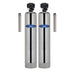 Crystal Quest Acid Neutralizing Whole House Water Filter with SMART Filter Stainless Steel Configuration