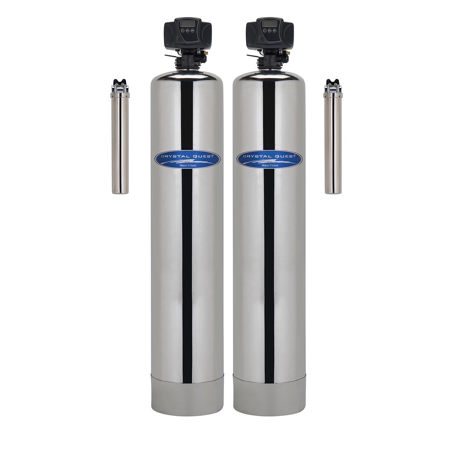 Crystal Quest Metal Removal Filter - Add SMART Filter Stainless Steel