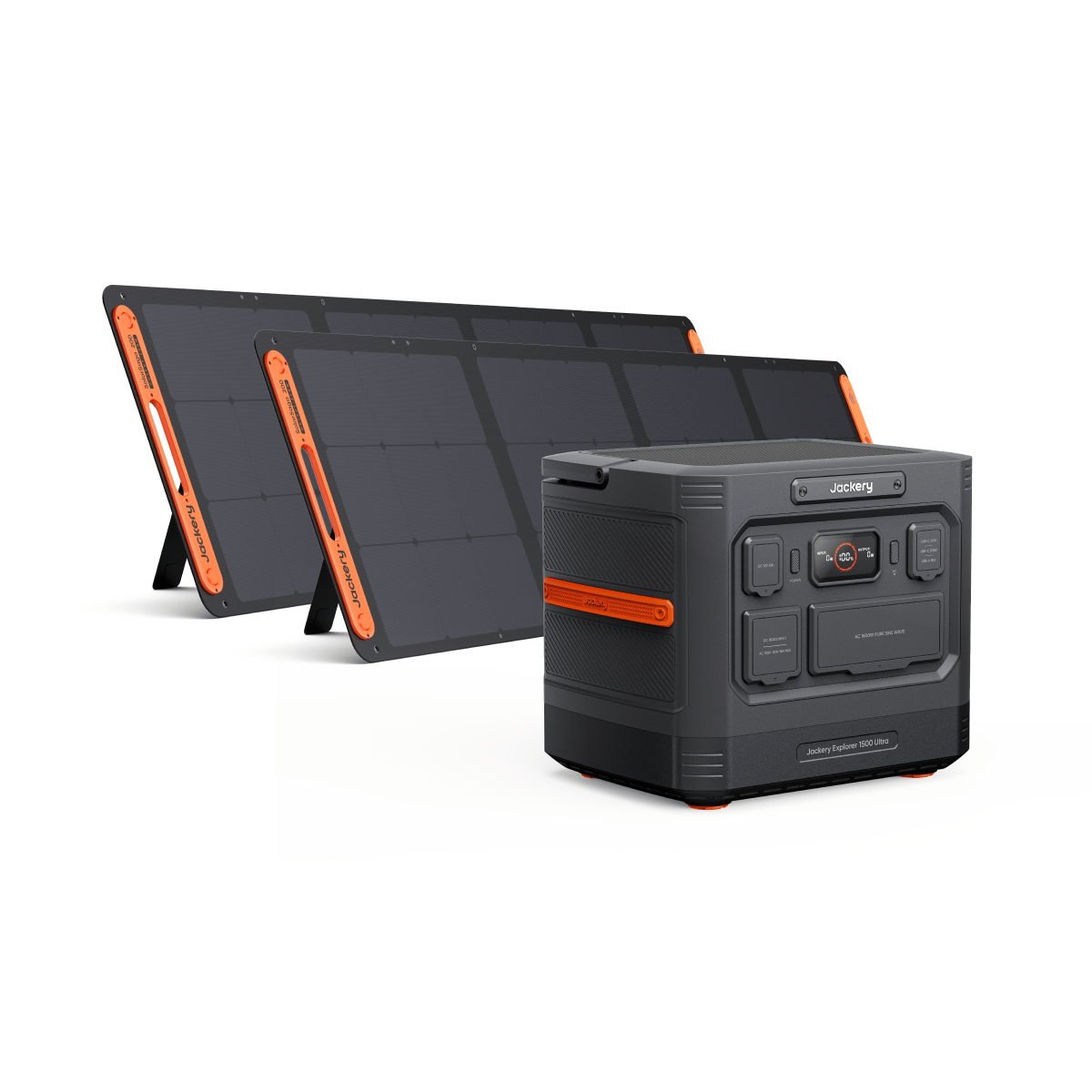 Jackery Explorer 1500 Ultra Solar Generator 1536Wh LiFePO4