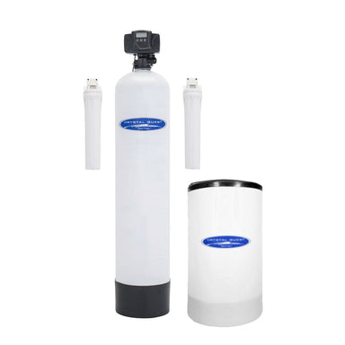 Crystal Quest Nitrate Whole House Water Filter Standalone Fiberglass Tank 1.5 Cu Ft Front View